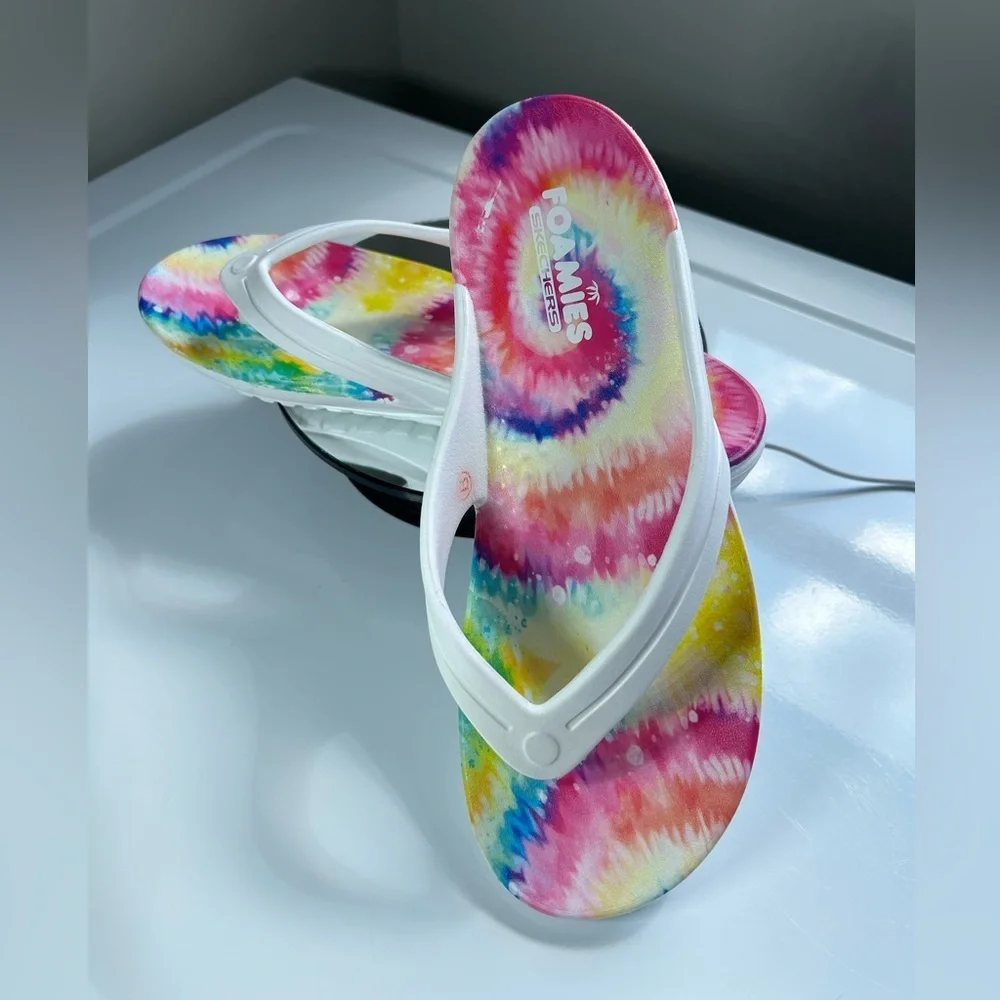 Skechers Sandal Comfort Shoe Sandal WM Size 10 Yoga Foam Flip Flop Sandal New